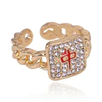 Безразмерное кольцо Иероглиф, 9мм KL478