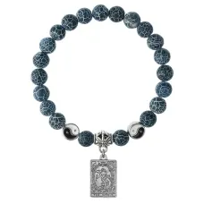 Браслет Таро - Мир, Африканский агат 8мм BSPE1-08-3019