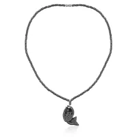 Колье Карп из немагнитного гематита BJK411-12