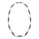 Бусы из гематита и майорки, 45см BUS064