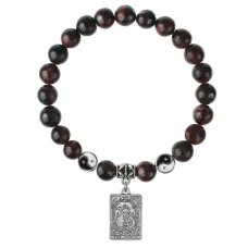 Браслет Таро - Мир, Бычий глаз 8мм BSPE1-11-3019