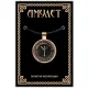 Рунический амулет Альгиз (Золотая коллекция) ALE209