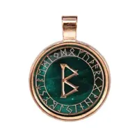 Рунический амулет Беркана (Золотая коллекция) ALE225