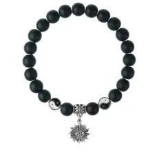 Браслет Глаз (от сглаза и порчи), Шунгит 8мм BSPE1-14-3018