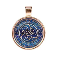 Рунический амулет Трикветр (Золотая коллекция) ALE248