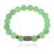 Браслет со славянской руной Ветер и нат.камнем Нефрит 10мм BSRJ-09-13