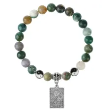 Браслет Таро - Солнце, Яшма 8мм BSPE1-16-3022