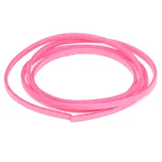 Замшевый шнурок для амулета, цвет розовый SHZ1042