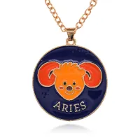 Кулон Знаки Зодиака, d.27,5мм, Овен BJK400-01