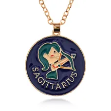 Кулон Знаки Зодиака, d.27,5мм, Стрелец BJK400-03