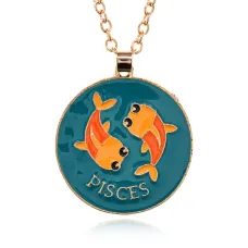 Кулон Знаки Зодиака, d.27,5мм, Рыбы BJK400-05