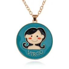 Кулон Знаки Зодиака, d.27,5мм, Дева BJK400-09