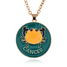 Кулон Знаки Зодиака, d.27,5мм, Рак BJK400-11