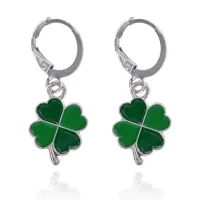 Серьги Клевер, 30х12,5х12,5мм SE258