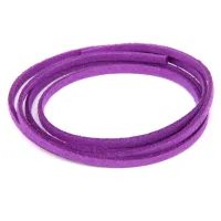 Замшевый шнурок для амулета, цвет фиолетовый SHZ1068