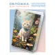 Обложка для паспорта Кот в лесу MOB782