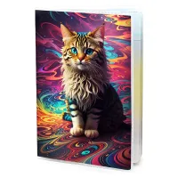 Обложка для паспорта Радужный кот MOB787