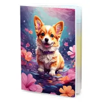 Обложка для паспорта Щенок корги MOB791