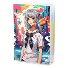 Обложка для паспорта Винтажное аниме MOB817