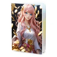 Обложка для паспорта Девушка благополучия MOB819