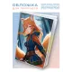 Обложка для паспорта Аниме девушка лиса MOB820