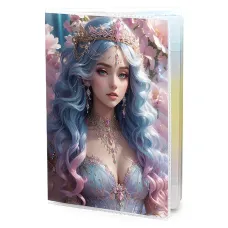 Обложка для паспорта Принцесса MOB857