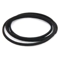 Замшевый шнурок для амулета, цвет чёрный SHZ1090