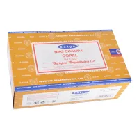 Блок благовоний Copal (Смола Копал) 12 упаковок по 15 грамм Satya-15-BL
