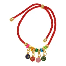 Браслет Иероглифы, 3мм BS742