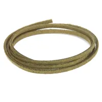 Замшевый шнурок для амулета, цвет зеленый хаки SHZ1137