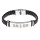 Кожаный браслет с гравировкой Руна Нужда BSKR1-150