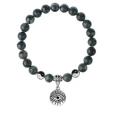 Браслет Глаз (от сглаза и порчи), Лабрадор 8мм BSPE1-19-3007
