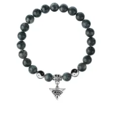 Браслет Глаз (от сглаза и порчи), Лабрадор 8мм BSPE1-19-3009