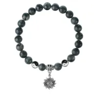 Браслет Глаз (от сглаза и порчи), Лабрадор 8мм BSPE1-19-3018