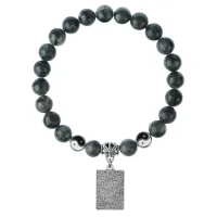 Браслет Таро - Любовники, Лабрадор 8мм BSPE1-19-3024