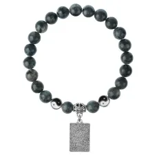 Браслет Таро - Любовники, Лабрадор 8мм BSPE1-19-3024