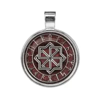 Славянский рунический амулет Молвинец ALE449