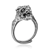 Безразмерное кольцо Дракон, 20мм KL498