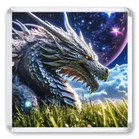 Дракон фэнтэзи 6,5х6,5см, акрил MA022