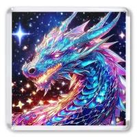 Дракон винтаж 6,5х6,5см, акрил MA043