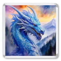 Лесной дракон 6,5х6,5см, акрил MA048