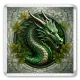 Дракон 6,5х6,5см, акрил MA049