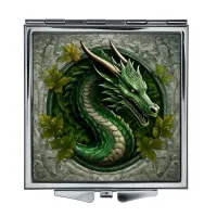 Складное зеркало квадратное Дракон ZER2-0579