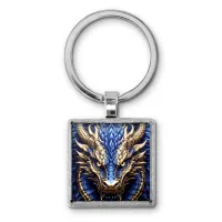 Брелок Синий дракон BKG-0288