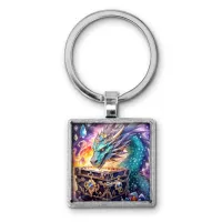 Брелок Дракон и сундук BKG-0292