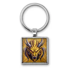 Брелок Золотой дракон BKG-0307