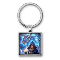 Брелок Дракон и маг BKG-0315