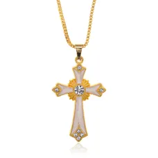 Кулон Крест, 3х2см BJK407