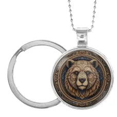 Кулон-брелок Бурый медведь ALKB-0012