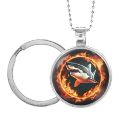 Кулон-брелок Огненная окула ALKB-0102